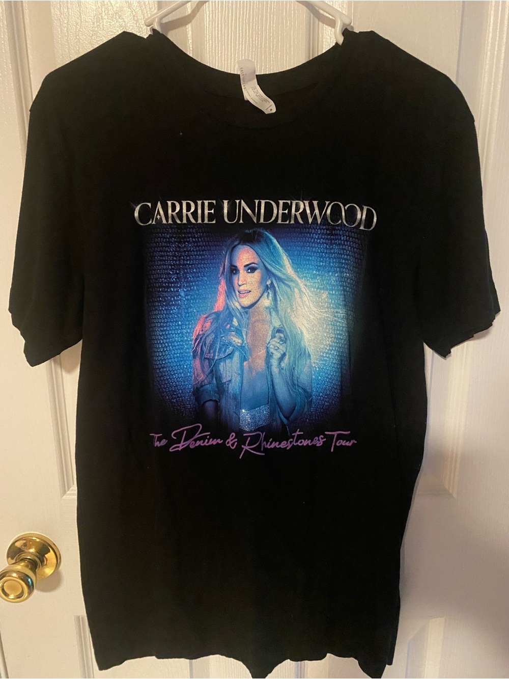 Carrie Underwood Denim and Rhinestones concert tee